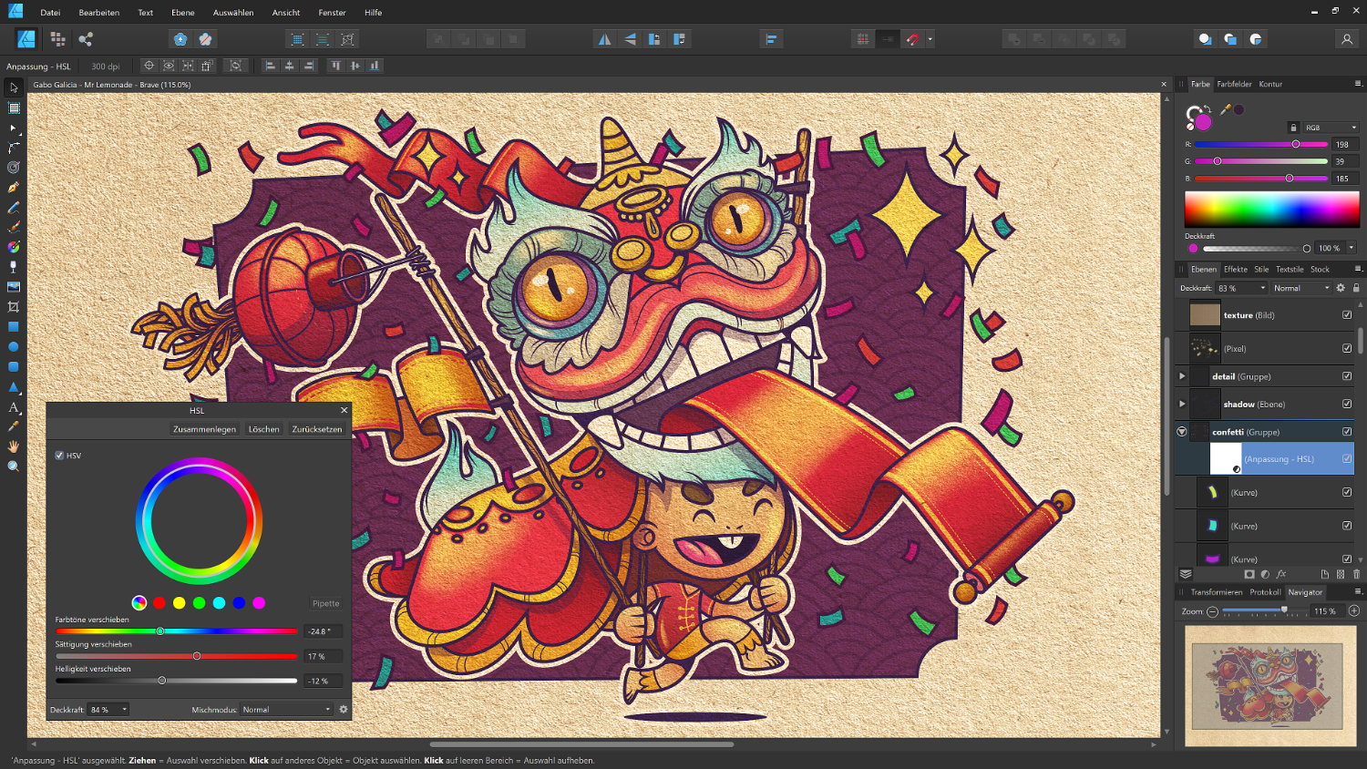 Farben mit Affinity Photo anpassen Farben mit Affinity Photo anpassen